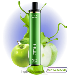 æble crush HQD CUVIE PLUS 1200 pust 22D0XP125 - HQD vape shop