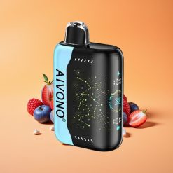 Aivono Aim Boom 25000 Puffs Engangs Vape Blå Hindbær Is med 650mAh Batteri