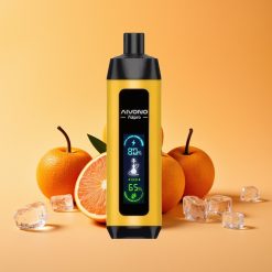 Aivono Aim Fatpro 22000 Puffs Disposable Vape Blød Is med 28ml E-liquid og 0,6 ohm Mesh Coil