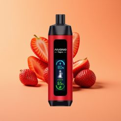 Aivono Aim Fatpro 22000 Puffs Disposable Vape Jordbær Punch 28ml 600mAh