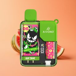 Aivono Aim Tank 9500 Puffs Engangs Vape Jordbær Vandmelon 18ml