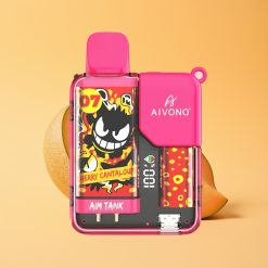 Aivono Aim Tank 9500 Puffs Engangs Vape Kirsebær Melon Aivono AIM-TANK 9500 Puffs 18ml 650mAh