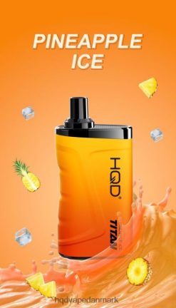ananas is HQD TITAN 7000 pust 22D0XP3 - HQD vape københavn