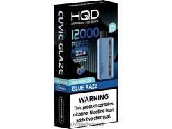 blå razz HQD CUVIE GLAZE engangs vape 12000 22D0XP137 - HQD disposable vape