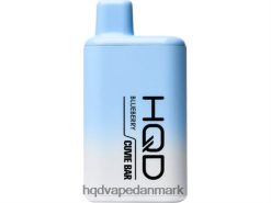 blåbær HQD CUVIE BAR engangs 22D0XP140 - HQD vape Denmark