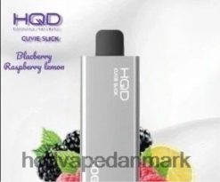 brombær hindbær citron HQD CUVIE SLICK 6000 pust 22D0XP41 - HQD vape nicotine