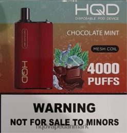 chokolade mynte HQD BOX 4000 pust 22D0XP111 - HQD vape nicotine