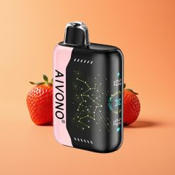 Denmark distributors Aivono Aim Boom 25000 Puffs Engangs Vape Jordbær B Pop