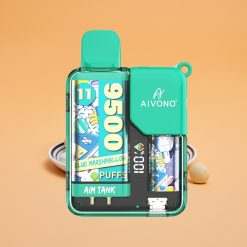 Denmark distributors Aivono Aim Tank 9500 Puffs Disposable Vape Blå Skumfidus