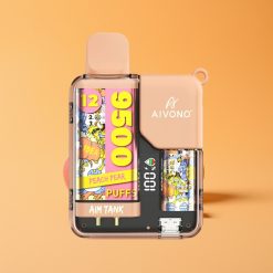 Denmark distributors Aivono Aim Tank 9500 Puffs Engangs Vape Fersken Pære