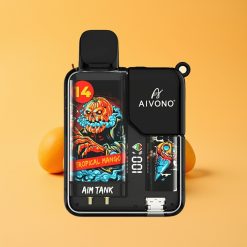 Denmark distributors Aivono Aim Tank 9500 Puffs Tropisk Mango Disposable Vape