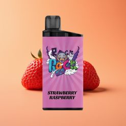 Denmark distributors IGET Bar 3500 Puffs Engangs Vape Jordbær Hindbær 1400 mAh