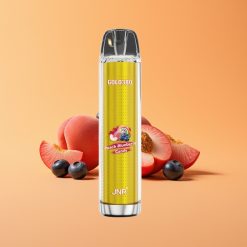 Denmark distributors JNR Gold380 6000 Puffs Engangs Vape Fersken Blåbær 1500mAh
