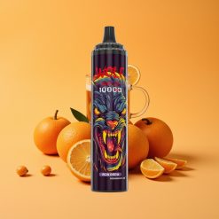 Denmark distributors JNR Wolf Niplo 10000 Puffs Disposable Vape Jernbryg 20ml 5%