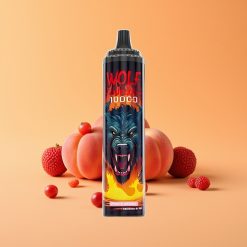 Denmark distributors JNR Wolf Niplo 10000 Puffs Engangs Vape Fersken Bær 20ml 5%