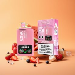Denmark distributors Razz Bar 40000 Puffs Engangs Vape BLANDE BÆR & VANDRAGON IS