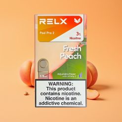 Denmark distributors RELX Pod Pro 2 Frisk Fersken Nicotin 3% 1.9ml 600 puff