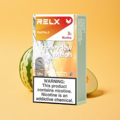 Denmark distributors RELX Pod Pro 2 Honningmelon Nikotinindhold 3% 1,9ml 600 puff