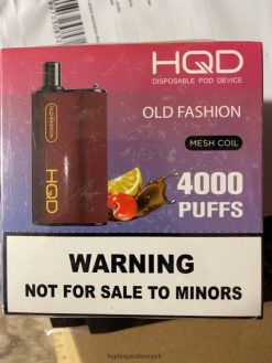 gammeldags HQD BOX 4000 pust 22D0XP104 - HQD vape online shop