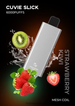 glat jordbær kiwi HQD CUVIE SLICK 6000 pust 22D0XP24 - HQD vape online shop