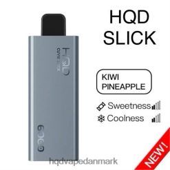 glat kiwi ananas HQD CUVIE SLICK 6000 pust 22D0XP23 - HQD vape københavn