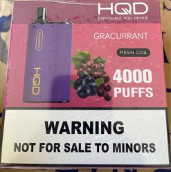 græsbær HQD BOX 4000 pust 22D0XP98 - HQD vape factory