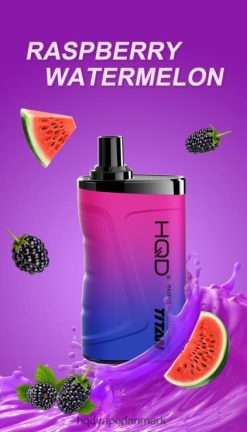 hindbær vandmelon HQD TITAN 7000 pust 22D0XP19 - HQD wholesale
