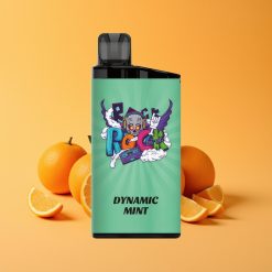 IGET Bar 3500 Puffs Engangs Vape Dynamisk Mynte (1400 mAh, 1.2 Ohm Mesh Coil)