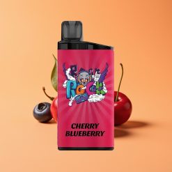 IGET Bar 3500 Puffs Engangs Vape Kirsebær Blåbær 1400 mAh 1.2 Ohm Mesh Coil