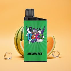 IGET Bar 3500 Puffs Engangs Vape Melon Is med 1,2 Ohm Mesh Coil og 1400 mAh