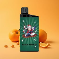 IGET Bar 3500 Puffs Engangsvape Sort Skov med 1400 mAh batteri