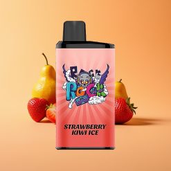 IGET Bar Pro 10000 Puffs Engangs Vape Jordbær Kiwi Is med 2000 mAh Batteri