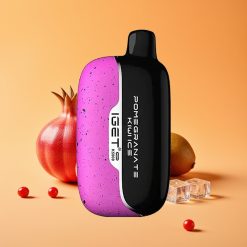 IGET Moon K5000 Puffs Disposable Vape Granatæble Kiwi Is med 5000 Puffs og 1.35 Ohm Mesh Coil