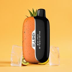 IGET Moon K5000 Puffs Engangs Vape Ananas Kiwi Is (49.5x25.3x99.4 mm)