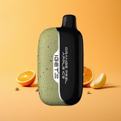IGET Moon K5000 Puffs Engangs Vape Appelsinskrald Æble Is med Mesh Coil 1.35 Ohm