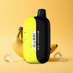 IGET Moon K5000 Puffs Engangs Vape Banan Is med 1.35 Ohm Mesh Coil