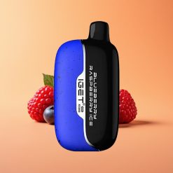 IGET Moon K5000 Puffs Engangs-vape Blåbær Hindbær Is med 1.35 Ohm Mesh Coil