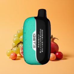 IGET Moon K5000 Puffs Engangs Vape Grøn Drue Granatæble Kirsebær 1,35 Ohm Mesh