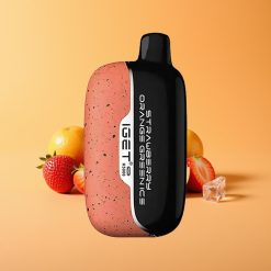 IGET Moon K5000 Puffs Engangs Vape Jordbær Appelsin Grøn Is med Mesh Coil 1,35 Ohm