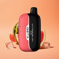 IGET Moon K5000 Puffs Engangs Vape Vandmelon Is med Mesh Coil 1.35 Ohm