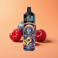 JNR Alien 10000 Puffs Disposable Vape Blåbær Kirsebær Tranebær og JNR Alien 10000 Puffs med 850mAh Batteri