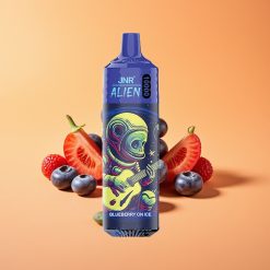 JNR Alien 10000 Puffs Disposable Vape Blåbær På Is med Type-C Hurtigopladning