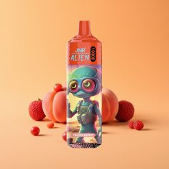JNR Alien 10000 Puffs Disposable Vape Fersken Bær med 850mAh Batteri og Type-C Opladning