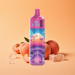 JNR Alien 10000 Puffs Disposable Vape Ferskenis med 850mAh Batteri