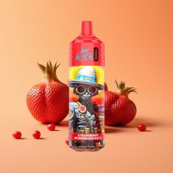 JNR Alien 10000 Puffs Disposable Vape Jordbær Granatæble med 850mAh Batteri