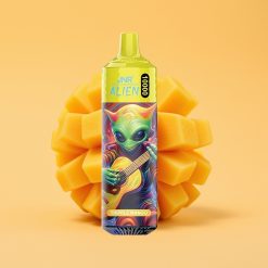 JNR Alien 10000 Puffs Disposable Vape Tredobbelt mango med Type-C Hurtigopladning
