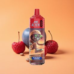 JNR Alien 10000 Puffs Engangs Vape Blå Hindbær Kirsebær med 850mAh Batteri