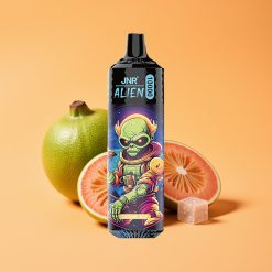 JNR Alien 10000 Puffs Engangs Vape Guava Is med 850mAh og Type-C Hurtigopladning