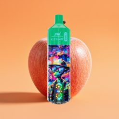 JNR Alien Max 18000 Puffs Disposable Vape Frosset Æble med Smart LED Display