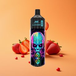 JNR Alien Max 18000 Puffs Disposable Vape Hubba Bubba Jordbær med Smart LED Display & Dual Mesh Coil